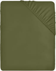 Utopia Bedding Fitted Sheet Double, Grey - Deep Pocket 14 Inch (35 Cm) - Easy Care - OEKO-TEX Certified - Soft Brushed Microfibre Fabric - Shrinkage and Fade Resistant - Bottom Sheet