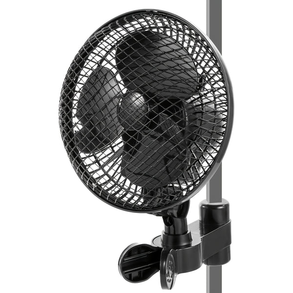 2pcs Fan Kit, High-Velocity Airflow for Outdoor Sheds, Coops, Greenhouses, No Battery Required