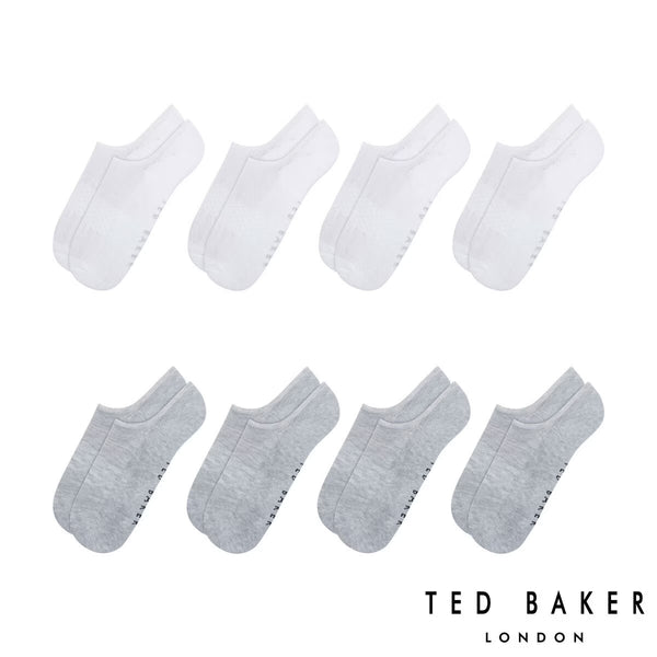 Ted Baker Men'S Liner Sock, 8 Pack