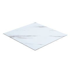 5m² 24pcs PVC Marble Effect Peel and Stick Flooring Planks Flooring Stickers Silent Tile Floorboard Self-adhesive Floor Tiles 2mm Thick Wear-resistant Layer 0.07mm, Waterproof Plank Wall Plank Simulated for Bedroom Kitchen Living Room 18 X 18 Inch 5m²