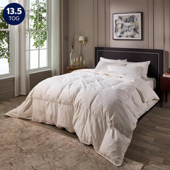 Snuggledown Hotel Signature Goose Feather & down All Seasons 13.5 Tog Duvet, in 3 Sizes