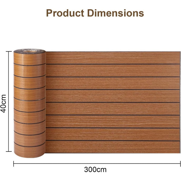 Self-Adhesive Wood Effect Wallpaper 3D Wood Panel Vinyl Wrap Peel and Stick Waterproof Sticky Back Plastic for Walls Furniture Cabinets 40cm x 300cm