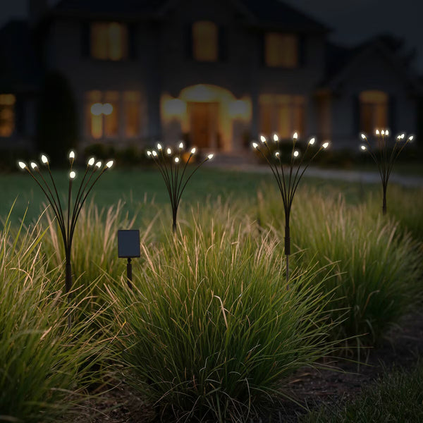 Fresh Source 8 Stem Solar Firefly Lights 4 Pack
