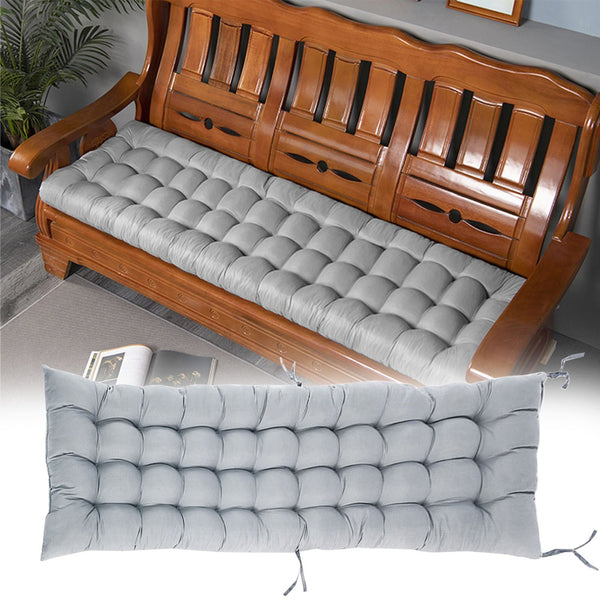 Sun Lounger Cushion Pads 160*50*8cm, Garden Bench Cushion Chair Cushion, Thick Garden Recliner Chair Cushion Sunbed Cushion 2 3 Seater Seat Pad for Porch Swing Patio Lawn Various Colour Options