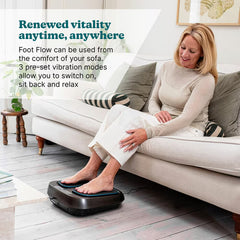 Homedics Foot Flow Vibration Massager, PSL-2000H-EB
