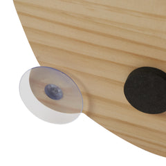 Interactive Solid Wood Cat Scratching Post, Cat Turntable, Cat Teasing Stick, Cat Scratching Board, Durable Cat Toy, Sisal Cat Climbing Frame, Elliptical Turntable