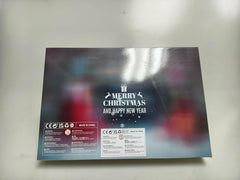 Izoel Cat Advent Calendar 2025 Christmas Interactive Toys for Indoor Christmas Gifts Collars Bow Tie Feather Toys Fish Fake Mouse Bell Balls for Cat Lover Gifts