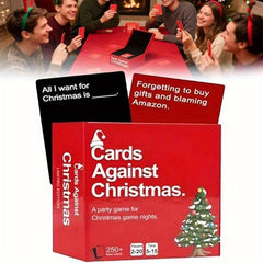 Cards Against Christmas - Adult Party Board Game with Dirty & Funny Holiday Cards, Fast-Paced Bluffing Game for Game Nights