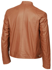 Men'S Biker Jacket for Fall Winter