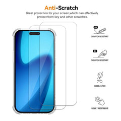 3 Pack IPhone 17 Pro Max 6.9-Inch Slim Case with Camera Lens Full Protection, Ultra-Thin Lightweight Clear Minimalist Protective Phone Cover (Clear)