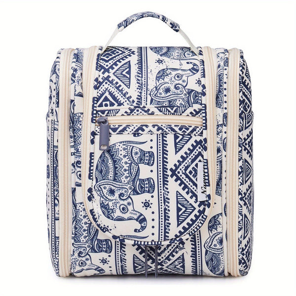 Hanging Toiletry Bag Women Large Travel Makeup Bag Organizer Bag with A PVC Compartment for Essentials Accessories Cosmetics Roomy Toiletries Bag Gift Best Toiletry Bag for International Travel Christmas Gifts