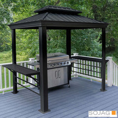 Sojag Monaco 6Ft X 8Ft (1.8 X 2.4M) BBQ Grilling Pavilion