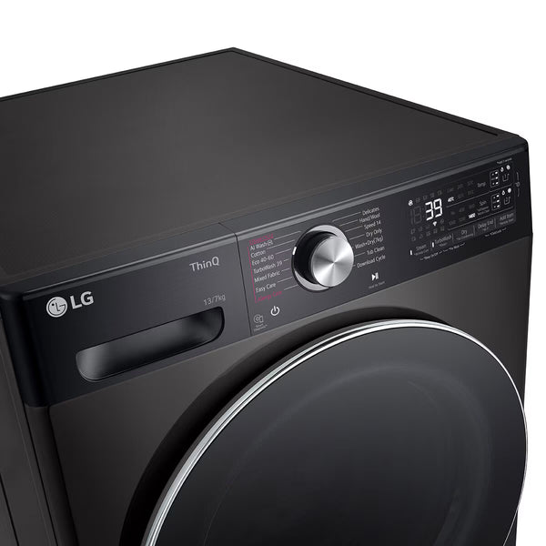 LG FWY937BCTA1 13Kg/7Kg, Washer Dryer, D Rated in Black