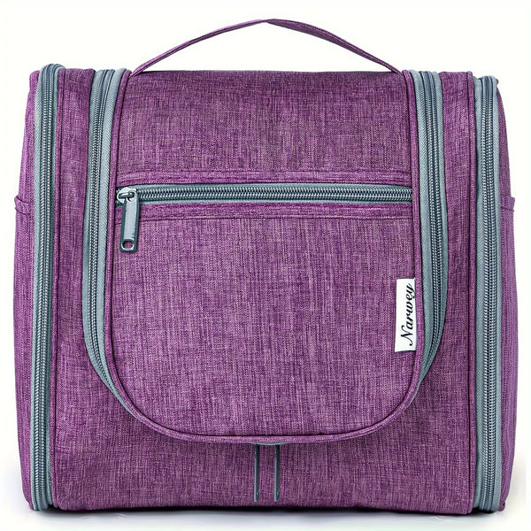 Hanging Toiletry Bag for Women Travel Makeup Bag Organizer Toiletries Bag for Cosmetics Essentials Accessories Best Toiletry Bag for International Travel Large Capacity Makeup Organizer Bag, Christmas Gift