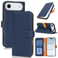Phone Case: Magnetic Closure Genuine Leather Wallet Case for iPhone 17 Series RFID Blocking 4 Card Slots Premium Protection for 17 Pro Max 17 Air 17 Pro