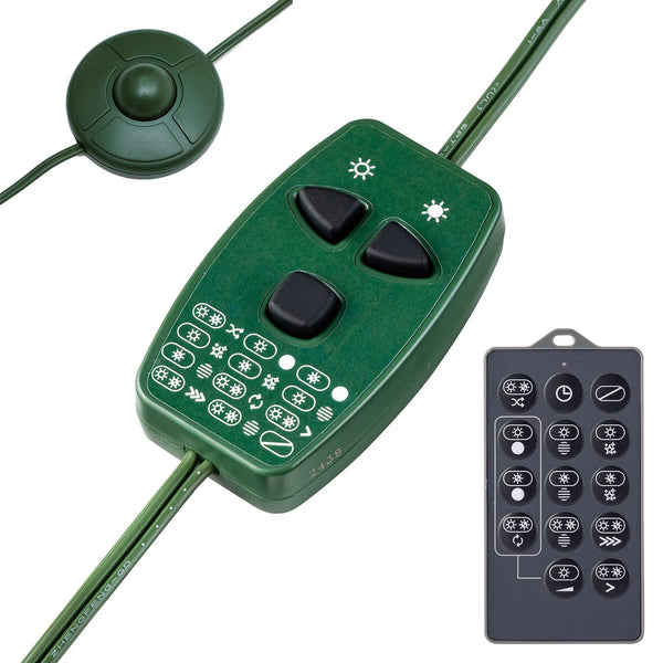 6.5 Ft (1.98M) Pre-Lit Aspen Artificial Christmas Tree with 1200 Colour Changing Micro LED Lights