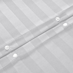 3pcs Lightweight Stripe Duvet Cover Set – Soft Breathable Microfiber Bedding Set, Cool Fresh Spring Summer Design, Easy Care, Includes 2 Free Pillowcases, All seasons use