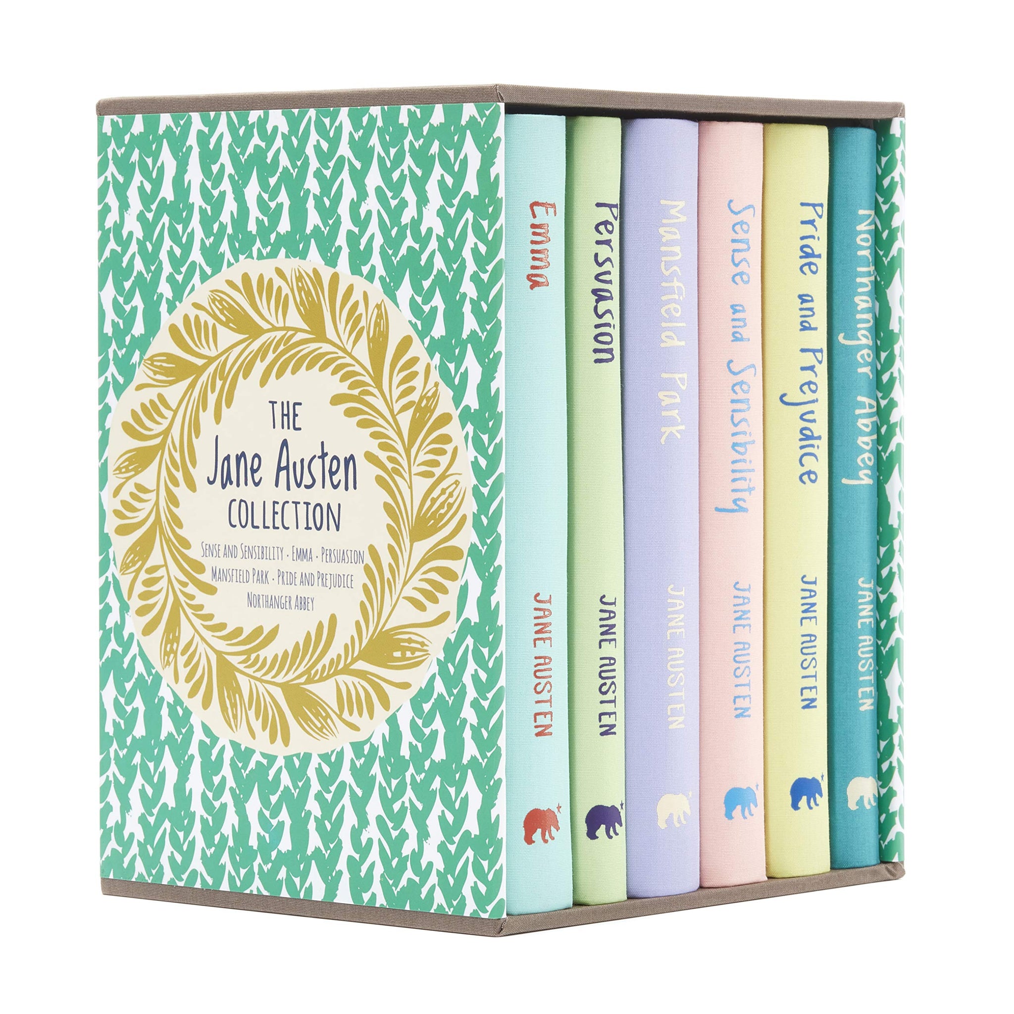 Jane Austen Collection: 6 Books Box Set (Sense and Sensibility, Emma, Persuasion, Mansfield Park, Pride and Prejudice)