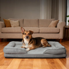 Orthopedic Dog Bed with Removable CoverFoam Pet Mattress for All-Season Comfort, Non-Slip Bottom, Fits Medium/Large/Small Dogs, Cozy Bedroom Accessory