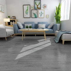 36pcs Self-Adhesive Vinyl Flooring Planks | 5m² Natural Wood Grain, Peel and Stick Waterproof Installation, 1.8mm Thick Polyvinyl Chloride
