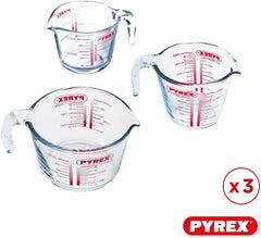 Pyrex 912S992/7041 Jug Set, Glass, Transparent