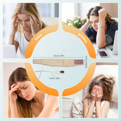 Head Massager, 360° Kneading with 3 Modes & 3 Intensity Levels for Migraine Relief and Stress Relaxation, Home Office Sleep Aid Therapy Device