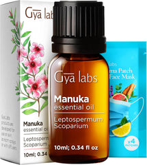 Gya Labs Rose Essential Oils for Skin - 100% Pure Natural Rose Oil for Face, Hair, Diffuser, Perfume & Candle Making Scent Aromatherapy (10Ml)