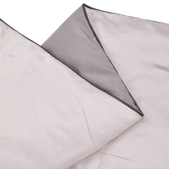 3PCS Luxury Embroidered Summer Bedding Set, Air-Conditioning Thin Quilt Set, Washed Twill Lightweight & Soft Breathable for Hot Sleepers, Machine Washable, Comtemporary Style 100% Polyester (1 Duvet + 2 Pillowcases, Without Pillow Inserts)