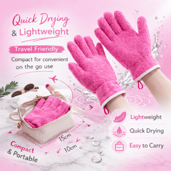 Make Up Remover Gloves Skincare Products For Women Sensitive Skin Wet Wipes Make Up Remover Pads Make Up Remover Products Make Up Remover Wipe for Eyes Facial Sponges Your Face Sensitive Wipes Soft Microfiber Towel Suitable For Women Clean Girl Accessorie