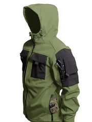 Spring Fall Men'S Jacket Fleece Jacket Outerwear, 100% Polyester, Classic Design, Windproof Warm Comfortable, Suitable for Outdoor Sports, Hiking, Camping, And