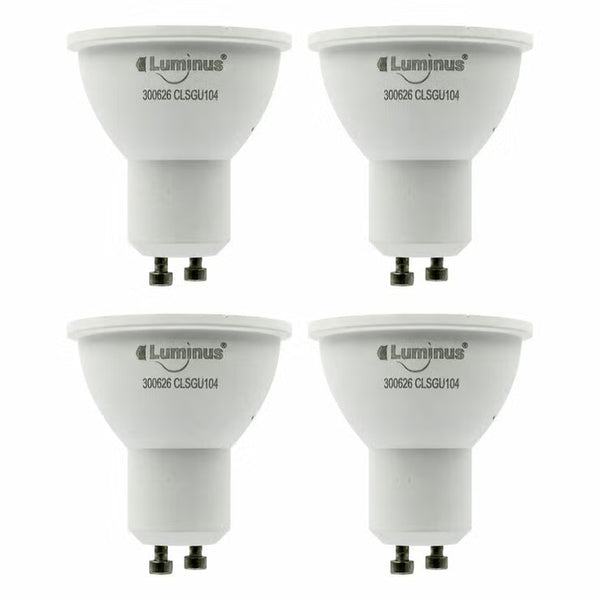 Luminus Smart GU10 LED Light Bulbs - 4 Pack
