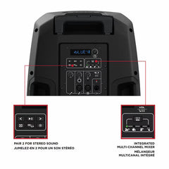 ION Audio Total PA Apex Battery-Powered PA Speaker with Wireless Microphone and Dynamic Lights