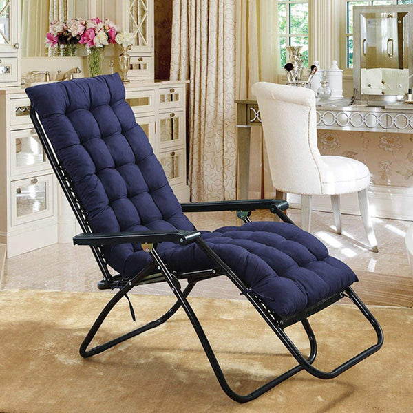 Garden Bench Cushion Chair Cushion, Sun Lounger Cushion Pads 160*50*8cm Thick Garden Recliner Chair Replacement Anti-Slip Cushion Sunbed Cushion 2 3 Seater Seat Pad for Porch Swing Patio Lawn Various Colour Options