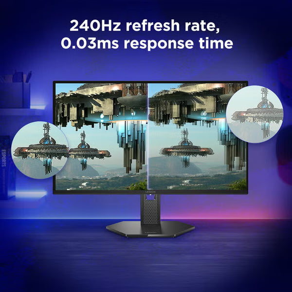 Lenovo Legion 27Q-10, 27 Inch 240Hz QHD QD-OLED Gaming Monitor, 67E1GAC1UK