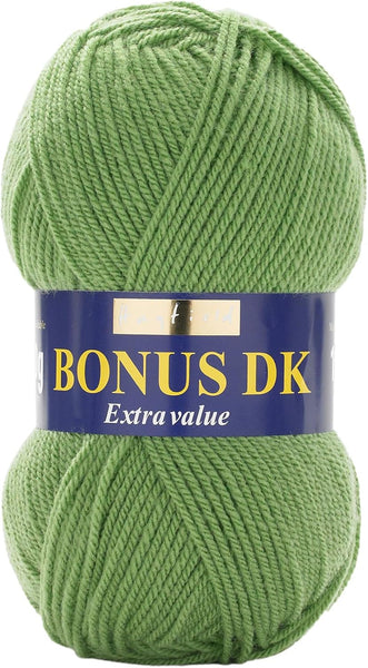 Sirdar Hayfield Bonus DK Double Knitting, White (961), 100G