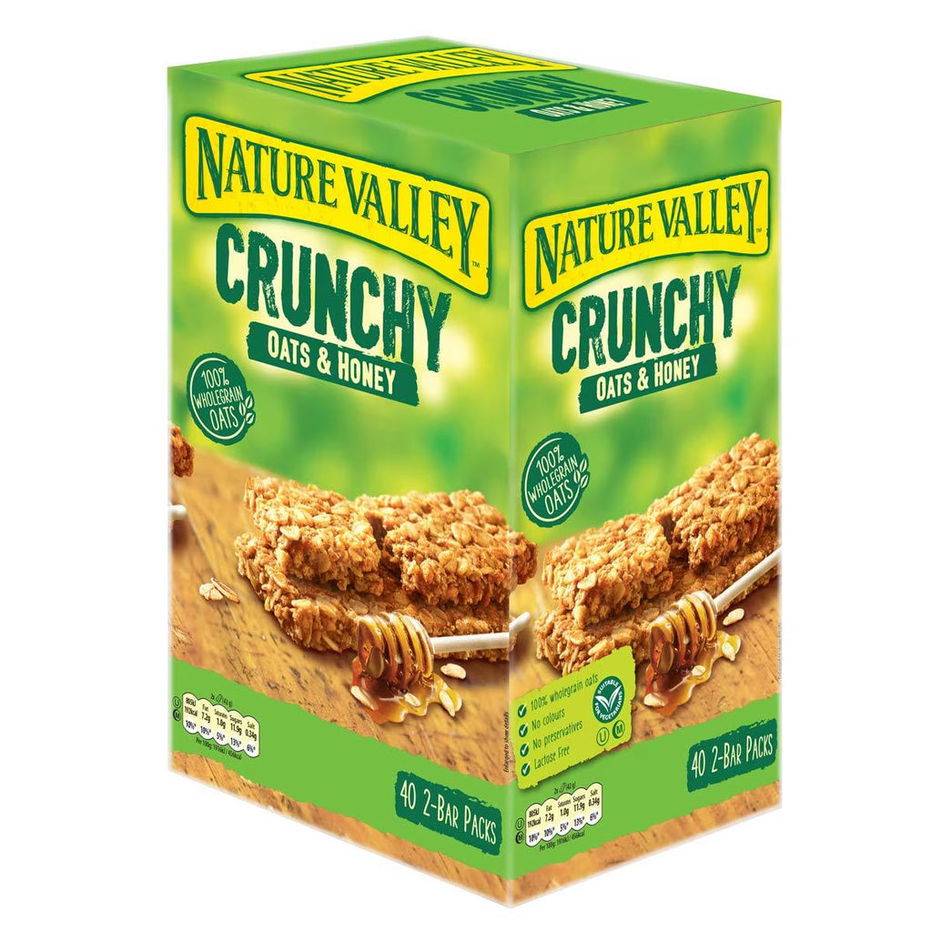 Nature Valley Crunchy Oats & Honey Bars, 40 X 42G