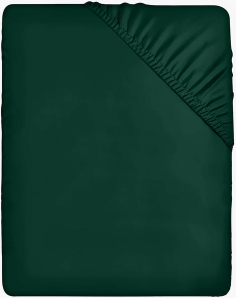Utopia Bedding Fitted Sheet Double, Grey - Deep Pocket 14 Inch (35 Cm) - Easy Care - OEKO-TEX Certified - Soft Brushed Microfibre Fabric - Shrinkage and Fade Resistant - Bottom Sheet