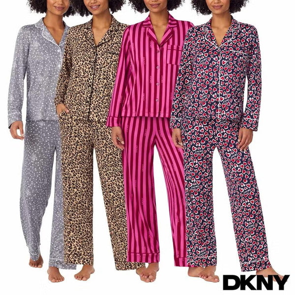 DKNY Women'S Notch Collar Pyjama Set