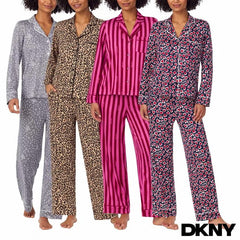 DKNY Women'S Notch Collar Pyjama Set