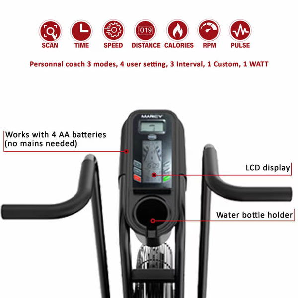 Marcy Cardioblast Premium Home Assault Bike