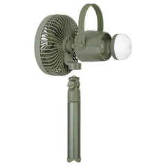 Camelion Rechargeable Camping Fan with LED Light