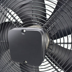 1pc Powerful 250mm / L32xW32CM Kitchen Fan 960m³/h - Stainless Steel, Ultra-Quiet, Backdraft Damper - Perfect for Home, Bathroom & Garage