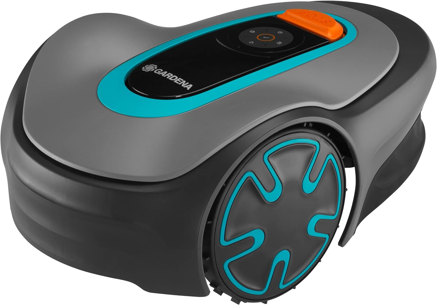 Gardena Robotic Mower SILENO Minimo 250 M²: Intelligent Lawn Mower with Excellent Connectivity, Programmable with the Gardena Bluetooth® App, Version with UK Plug(15201-28)