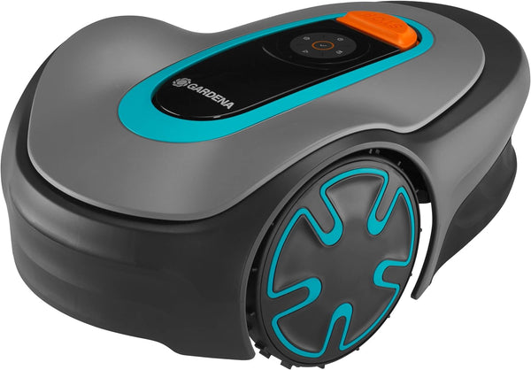 Gardena Robotic Mower SILENO Minimo 250 M²: Intelligent Lawn Mower with Excellent Connectivity, Programmable with the Gardena Bluetooth® App, Version with UK Plug(15201-28)