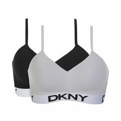 DKNY Ladies Wireless Plunge Bra, 2 Pack