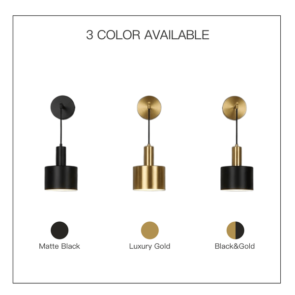 Modern Rechargeable LED Wall Sconce with Remote Control