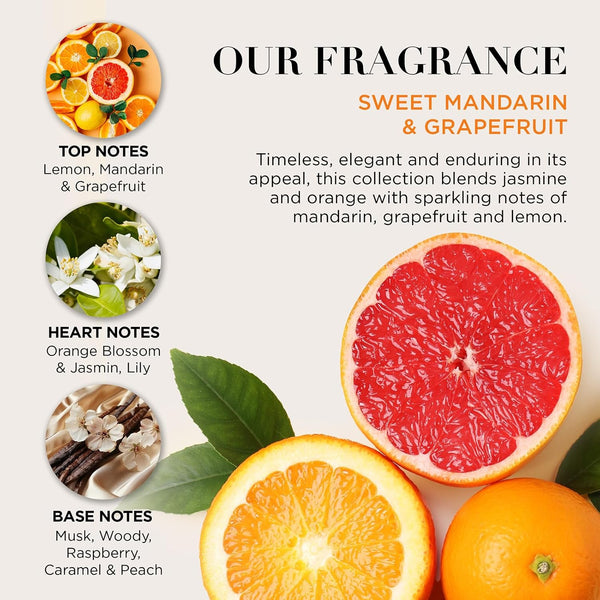 Baylis & Harding Sweet Mandarin & Grapefruit Luxury Pamper Present Gift Set (Pack of 1) - Vegan Friendly