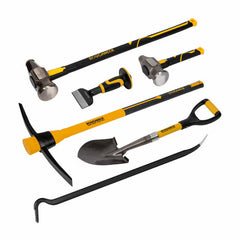 Roughneck 6 Piece Heavy Duty Builders Tool Kit