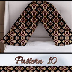 T&T Printed V Pillow Covers Easy Care Head Back Neck Maternity Support 74x34cm