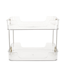 Grey/Clear/Green Stackable Makeup Storage Box with Modern Acrylic Design, Cosmetic Display Organizer for Office Desk and Dressing Table, Practical Desktop Organizer Rack for Jewelry and Lipstick, Perfect Gift Idea for Women and Girls